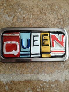 QUEEN Belt Buckle by ZCreationsBuckles on Etsy, $40.00 Erica, Queen, Vintage