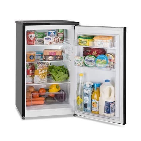 Montpellier Mla54bk Undercounter Larder Fridge In Black Home