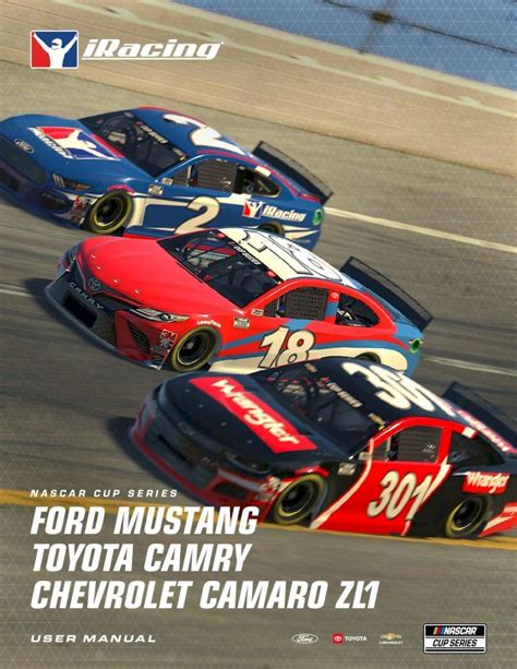 Pdf Nascar Cup Series Ford Mustang Toyota Camry €¦ · Nascar Cup Series Cars User Manual 6