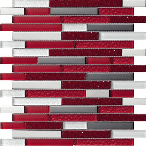 Red Tile Backsplash Bathroomdesigncok