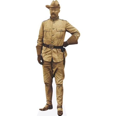 Theodore Roosevelt (Uniform) Cardboard Cutout - Celebrity Cutouts