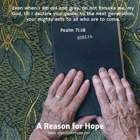 Psalm 7118 — A Reason For Hope With Don Patterson