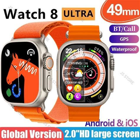 Watch Ultra Series Rel Gio Inteligente Digital Masculino Feminino