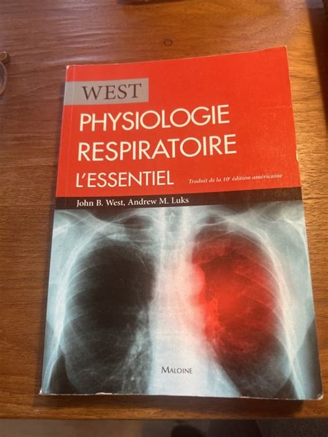 Physiologie Respiratoire West Kaufen Auf Ricardo