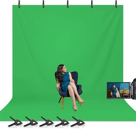 LimoStudio 10 X 12 Ft Green Backdrop Seamless India Ubuy