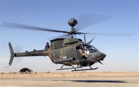 A U S Army Oh D Kiowa Warrior Helicopter From Delta Troop