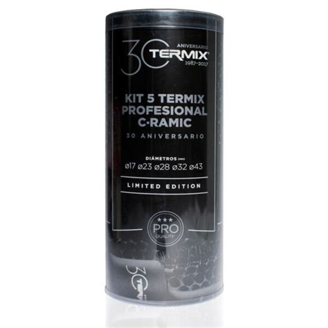 TUBO TERMIX CERAMIC NEGRO 30 AÑOS Ziarot Professional Beverly Hills