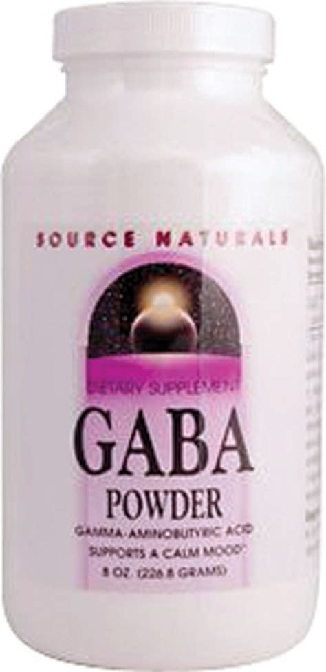 Source Naturals Gaba Powder -- 8 oz - Vitacost
