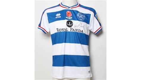 Alex Baptiste S Queens Park Rangers Signed Home Poppy Shirt CharityStars