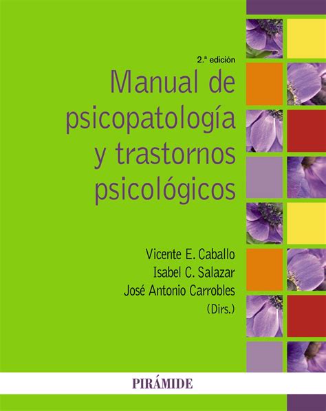 Manual De Psicopatolog A Y Trastornos Psicol Gicos Hablamos De Libros