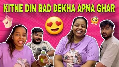 Kitne Din Baad Dekha Apna Ghar🥹😍 Vinny Ki Duniya Youtube