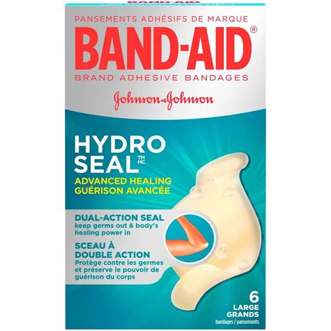 Band Aid Hydro Seal Hydrocolloid Bandages Large The Pen Centre