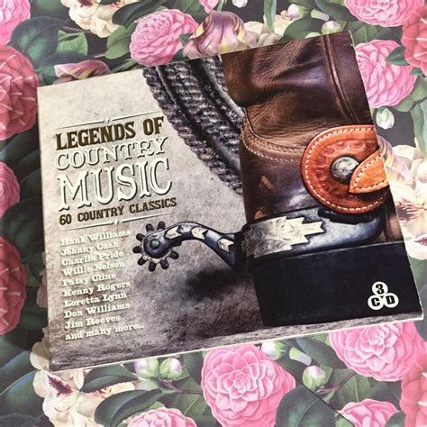 Various Artists Cd Legends Of Country Music 3 Disc Hobbies And Toys