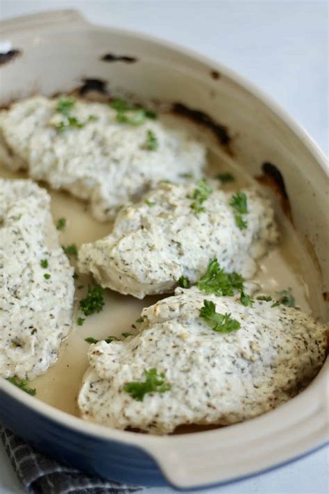 Greek Yogurt Chicken Easy Oven Baked Recipe Organize Yourself Skinny