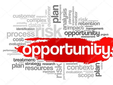 Opportunity And Success Word Cloud Stock Vector Image By ©dizanna 66688269