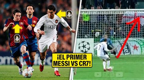 ¡así Fue El DÍa Que Cr7 Y Messi Se Conocieron Por Primera Vez Y Todo Esto PasÓ🔥😱 Youtube