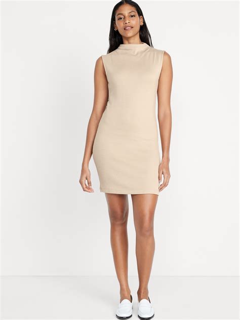 Mock Neck Mini Dress Old Navy