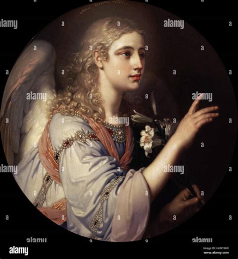 Archangel Gabriel from the Annunciation Stock Photo - Alamy