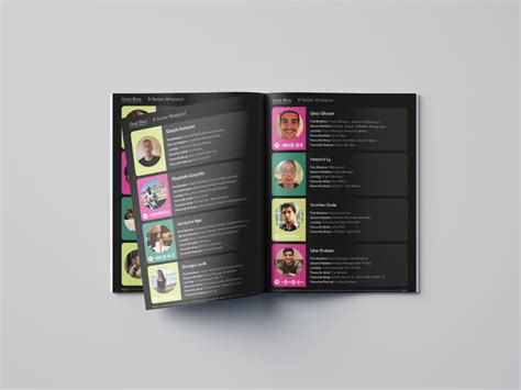 Spotify Wrapped Yearbook On Behance Jaarboek