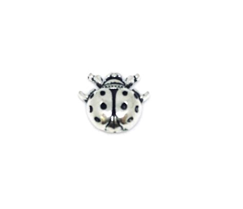 Pewter Vintage Ladybug Pin Finox