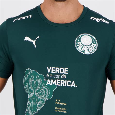 Camisa Puma Palmeiras Comemorativa Libertadores FutFanatics