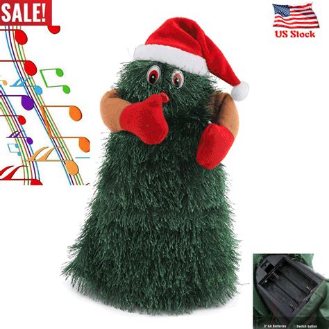 Musical Santa Claus Christmas Toy Dancing Singing Christmas Tree Doll ...