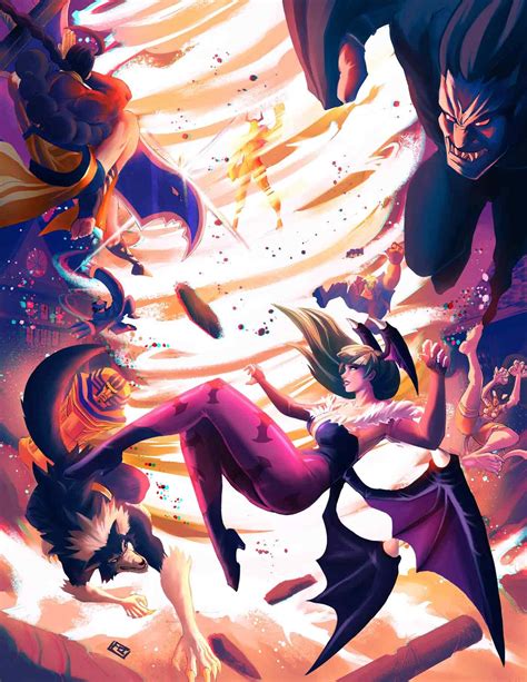 ArtStation - Darkstalkers contest