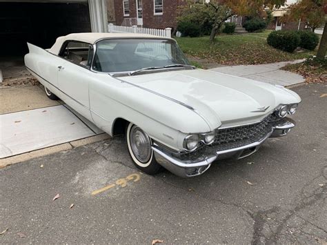 Cadillac Deville Convertible Convertible White Rwd Automatic For Sale