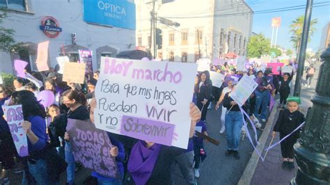 Entre Pintas Y Consignas Piden Fin A La Violencia Machista Y La