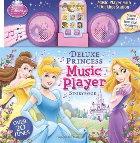 Disney Princess Deluxe Music Player Storybook With Docking Station