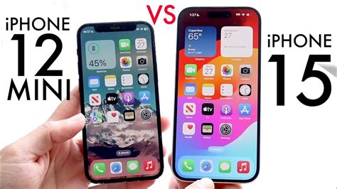 Iphone 15 Vs Iphone 12 Mini Comparison Review Youtube