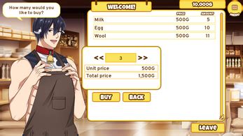 Banana Ranch 18 BL Yaoi Gay Visual Novel Dating Sim Game By Meyaoi Games