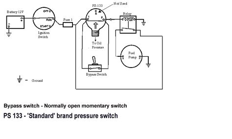 Holley Oil Pressure Safety Switch Wiring Diagram Pressure Wi