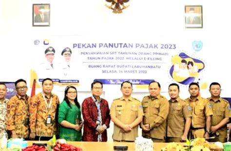 Pemkab Labuhanbatu Gelar Kegiatan Panutan Pajak Tahun 2023 Harian Pelita