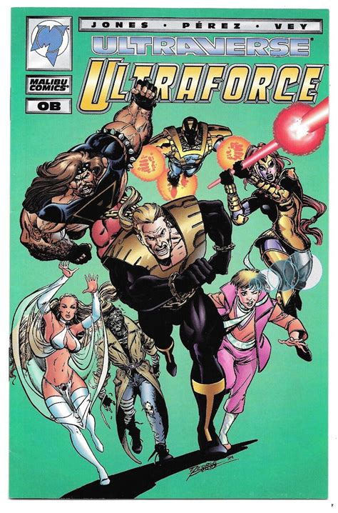 Ultraforce 0 07 1994 Malibu Comics Ultraverse Ashcan Insert Wizard