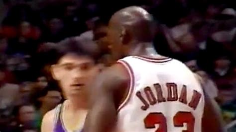 Michael Jordan Guarding John Stockton 9596 Season Youtube