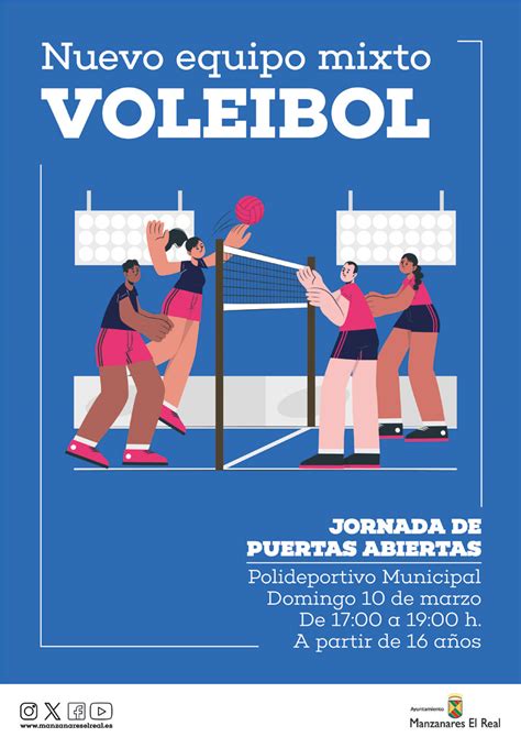 Si Te Gusta El Voleibol Ya Te Puedes Unir Al Nuevo Espacio Mixto