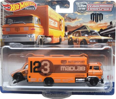 Amazon Mattel Hot Wheels Team Transport Mad Mike Mazda Rx Gt