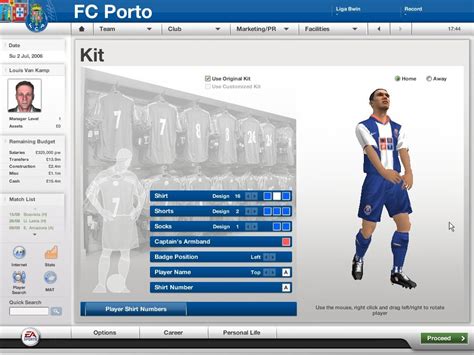 FIFA Manager 07 Screenshots For Windows MobyGames