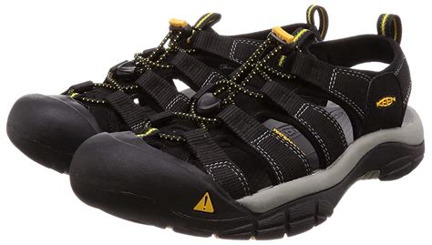 Keen Mens Newport H2 Buckle Closed Toe Sport Sandals, Black, Size 11.0 ...