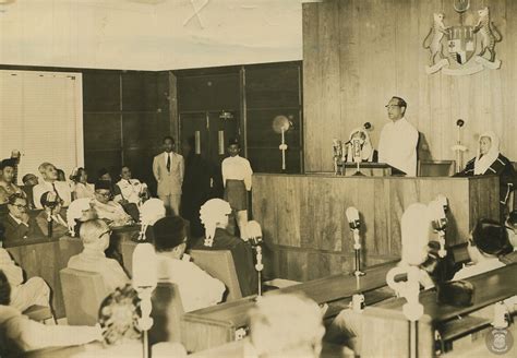 President Carlos P Garcia Addressing Parliament On His R Flickr