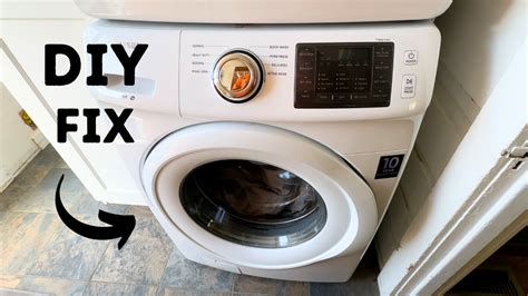 How To Diagnose And Fix Your Samsung Front Load Washing Machine That