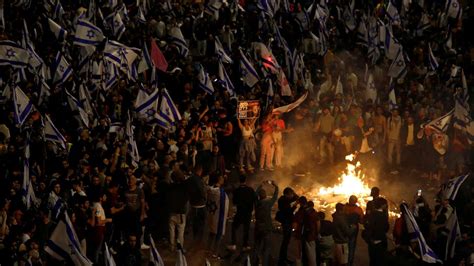 Crecen Protestas En Israel Para Frenar Reforma De Netanyahu N