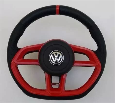 Volante Esportivo Gti Golf Gol Quadrado G1 G2 G3 G4 G5 Cubo