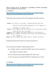 Acct Luo Principles Of Accounting Liberty University