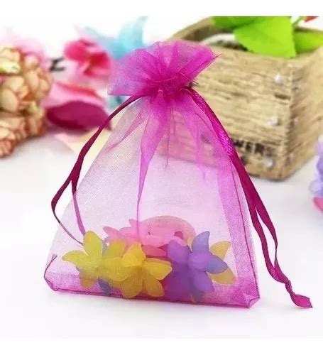 Bolsas Bolsitas De Organza Sorpresitas Souvenirs Pack X12 Cuotas Sin