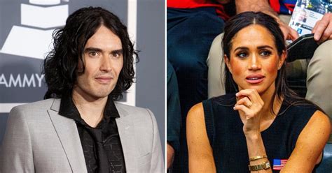 Russell Brand Bragged About Kissing Meghan Markle Before Allegations