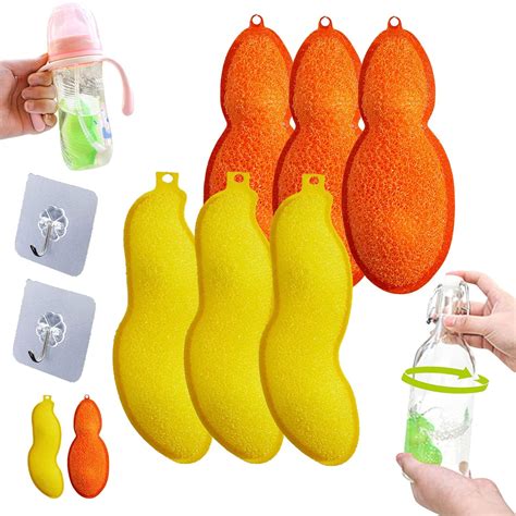 Amazon Magic Beans Bottle Cleaner Bean Bottle Cleaning Sponge