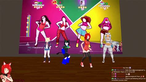 Vrchat Just Dance Macarena Youtube