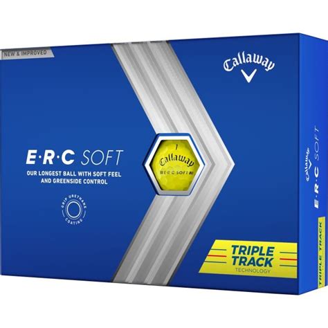 Callaway ERC Soft Yellow Golf Balls - Carl's Golfland